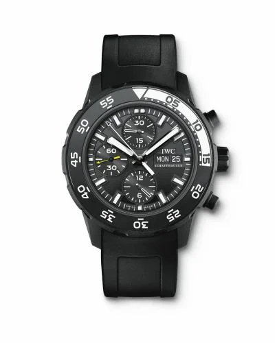 IWC Aquatimer Chronograph Stainless Steel / Black / Rubber / Galapagos Islands IW3767-05 (3767-05, IW376705)